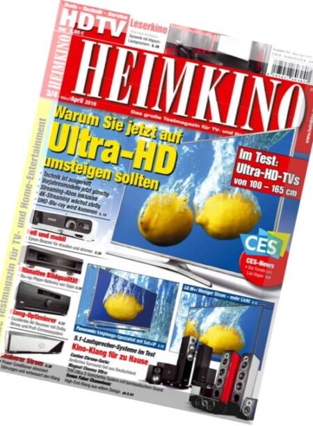 Heimkino – Marz-April 2016 Cover