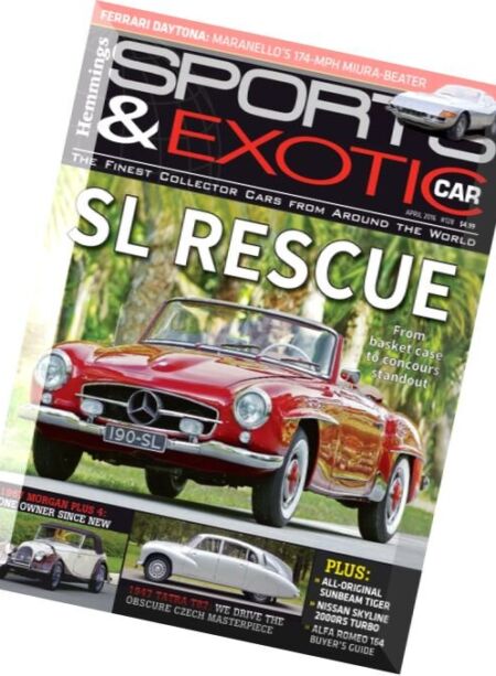Hemmings Sports & Exotic Car – April 2016 Cover