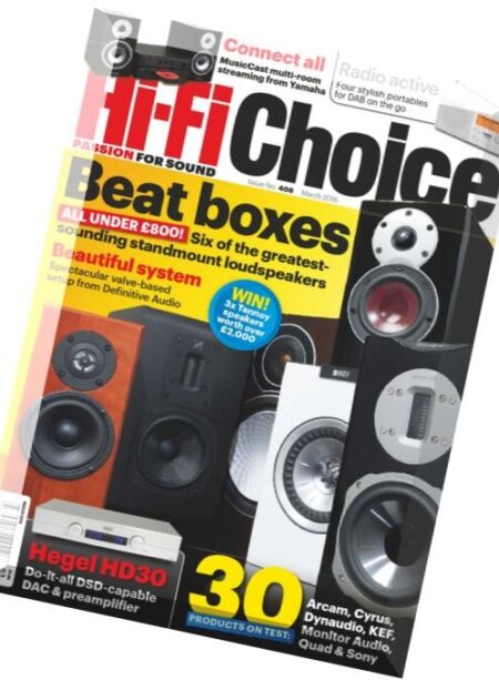 Hi-Fi Choice – March 2016 Cover