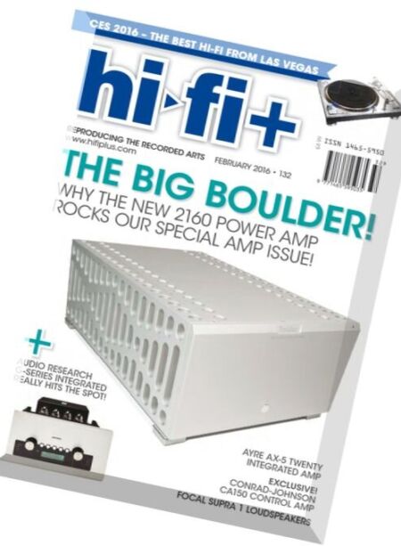 Hi-Fi Plus – February 2016 Cover