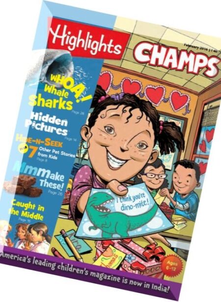 Highlights Champs – February 2016 Cover
