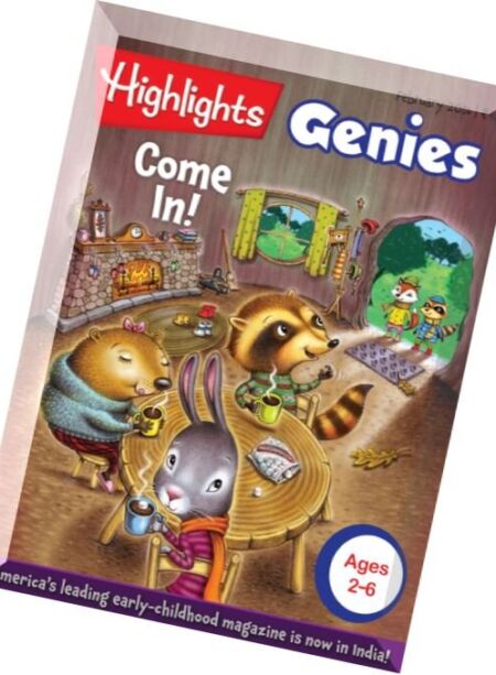 Highlights Genies – February 2016 Cover