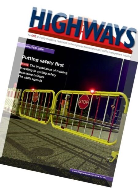 Highways Magazine – January-February 2016 Cover