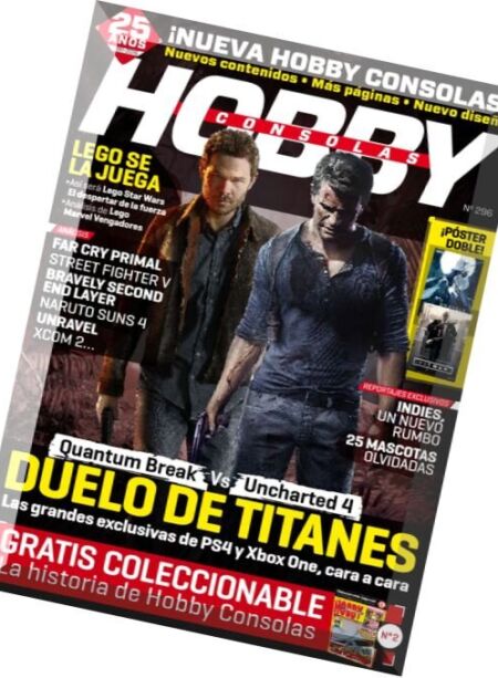 Hobby Consolas – Issue 296 2016 Cover