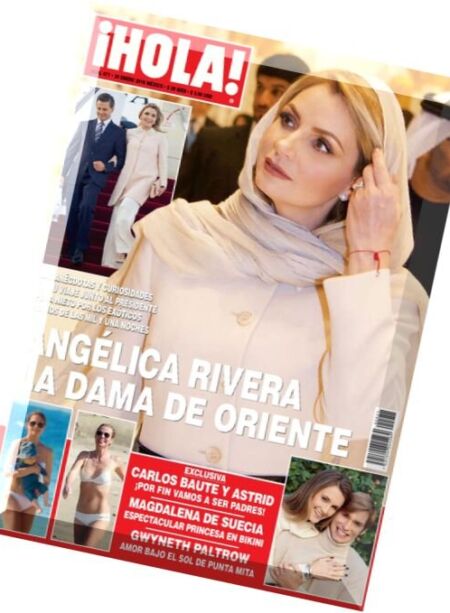 Hola! Mexico – 30 Enero 2016 Cover