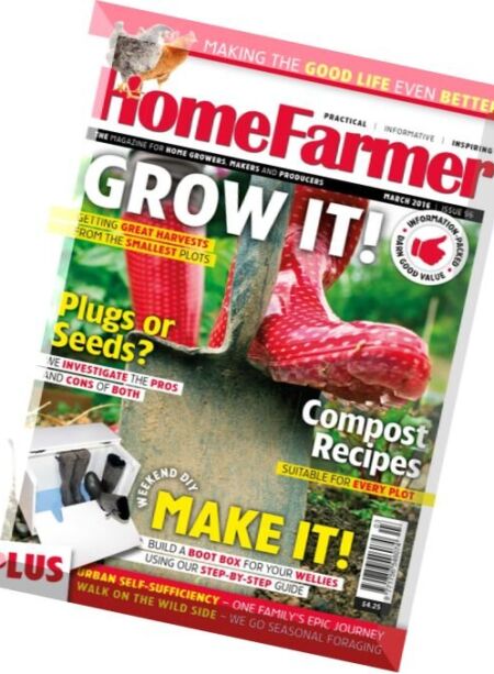 Home Farmer – March 2016 Cover