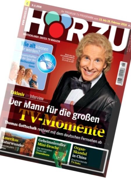 Horzu – 5 Februar 2016 Cover