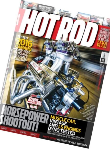 Hot Rod – April 2016 Cover
