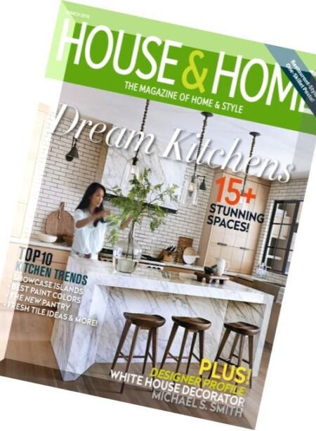 House & Home – March 2016 Cover