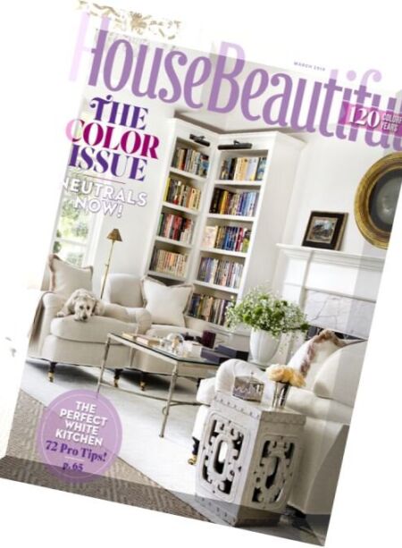 House Beautiful USA – March 2016 Cover