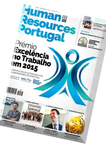 Human Resources Portugal – Fevereiro 2016 Cover