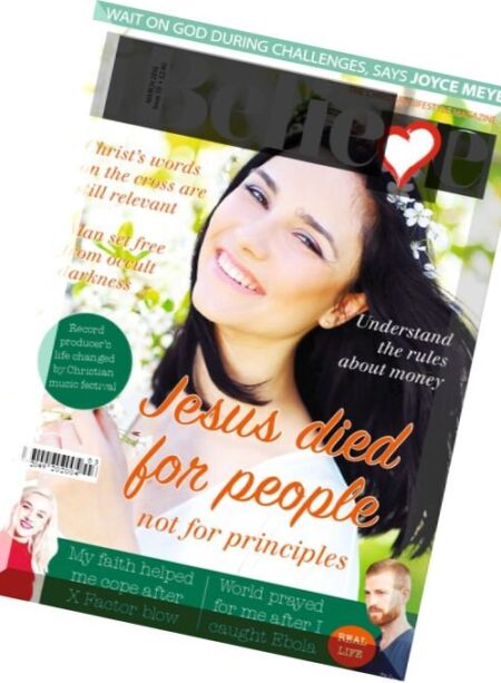 iBelieve Magazine – March 2016 Cover