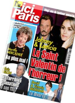 Ici Paris – 17 au 23 Fevrier 2016