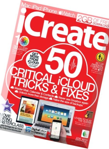 iCreate – Issue 156, 2016 Cover