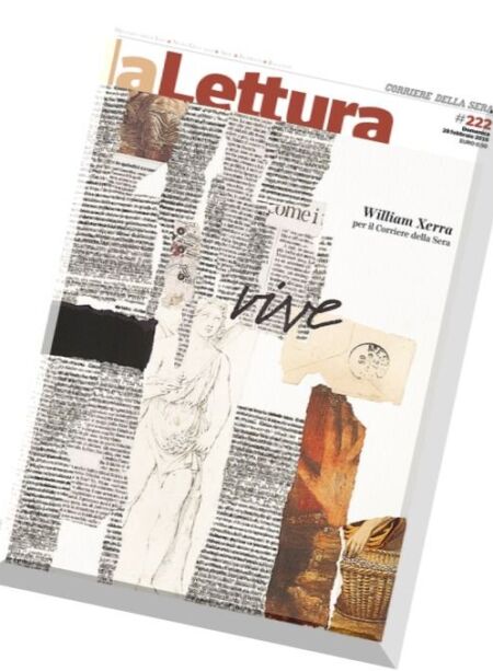 Il Corriere della Sera La Lettura – 28.02.2016 Cover