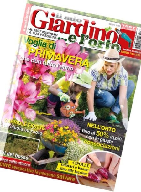 Il Mio Giardino – Marzo 2016 Cover