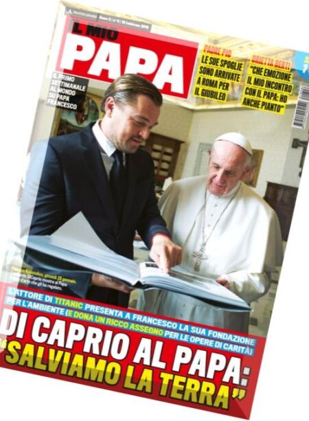 Il Mio Papa – 10 Febbraio 2016 Cover