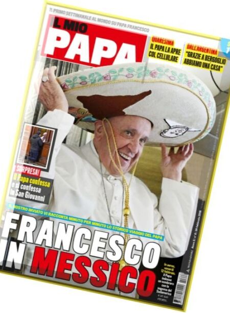 Il Mio Papa – 24 Febbraio 2016 Cover
