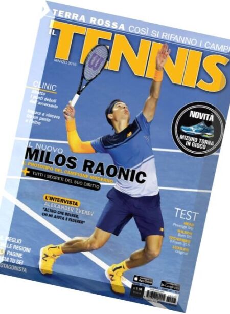 Il Tennis Italiano – Marzo 2016 Cover