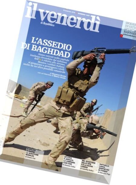 Il Venerdi di Repubblica – 19.02.2016 Cover