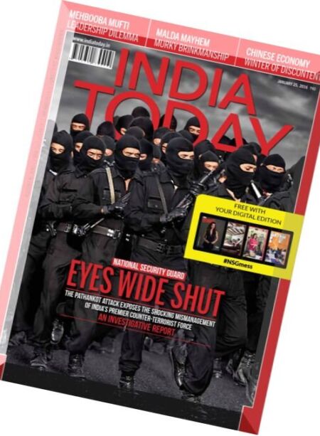India Today – 25 January 2016 Cover