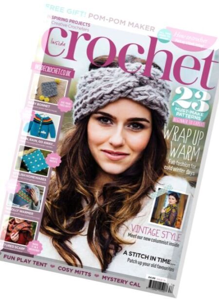 Inside Crochet – Issue 74, 2016 Cover