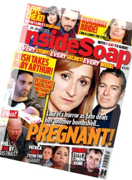 Inside Soap UK – 23 January 2016 Cover
