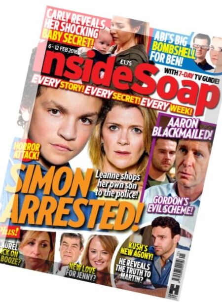 Inside Soap UK – 6 February 2016 Cover