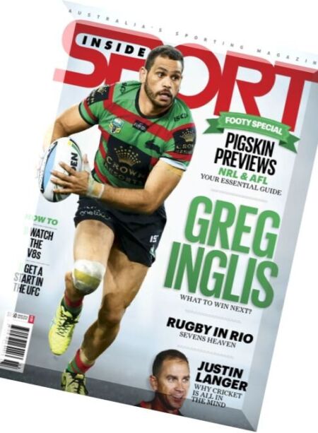 Inside Sport – March 2016 Cover
