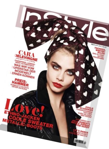 InStyle Germany – Februar 2016 Cover