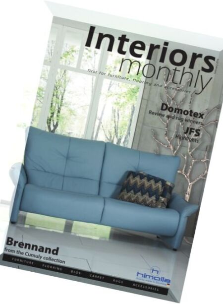 Interiors Monthly – February 2016 Cover