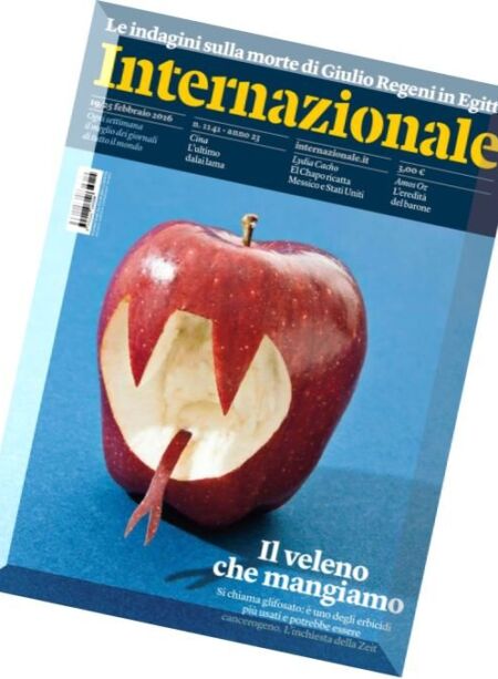 Internazionale – 19-25 Febbraio 2016 Cover