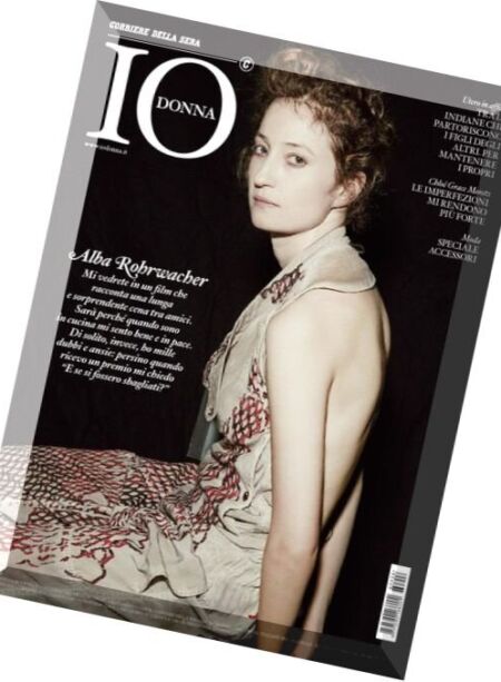 Io Donna del Corriere della Sera – 30 Gennaio 2016 Cover