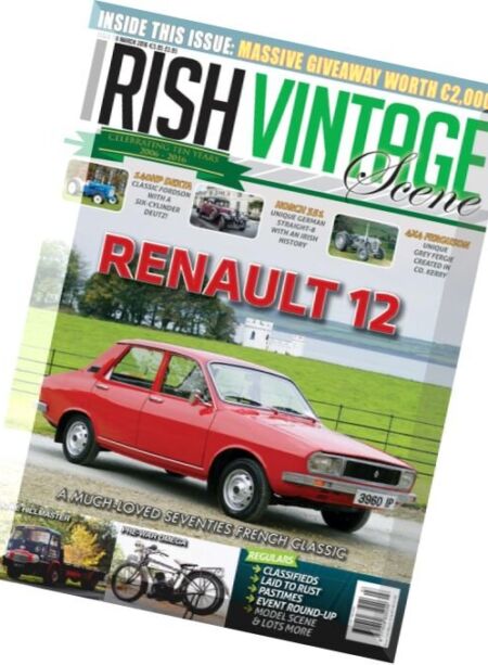 Irish Vintage Scene – March 2016 Cover