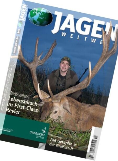 Jagen Weltweit – Nr.1, 2016 Cover