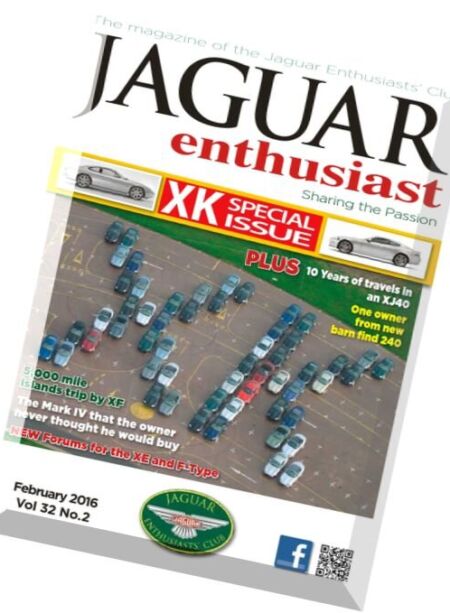 Jaguar Enthusiast – February 2016 Cover