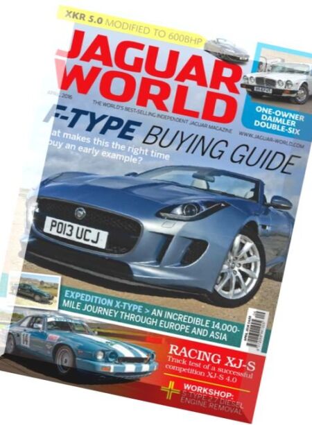 Jaguar World – April 2016 Cover