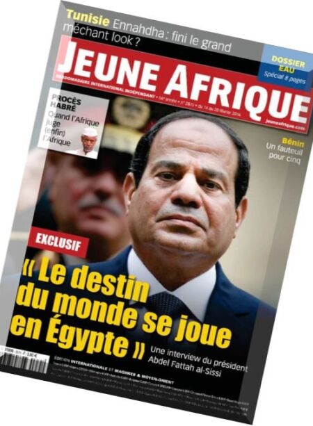 Jeune Afrique – 14 Fevrier 2016 Cover