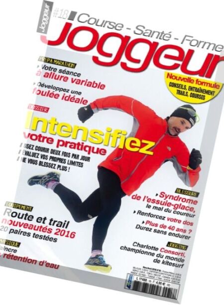 Joggeur – Mars-Avril 2016 Cover
