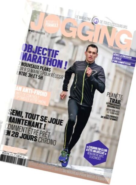 Jogging International – Mars 2016 Cover
