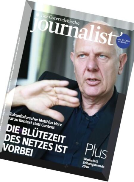 Journalist – Februar-Marz 2016 Cover