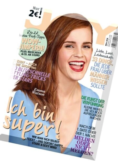 JOY Germany – Marz 2016 Cover