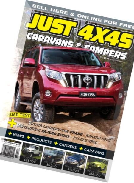 Just 4X4S – 15 February 2016 Cover
