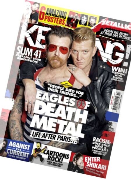 Kerrang! – 20 February 2016 Cover