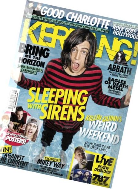 Kerrang! – 27 February 2016 Cover