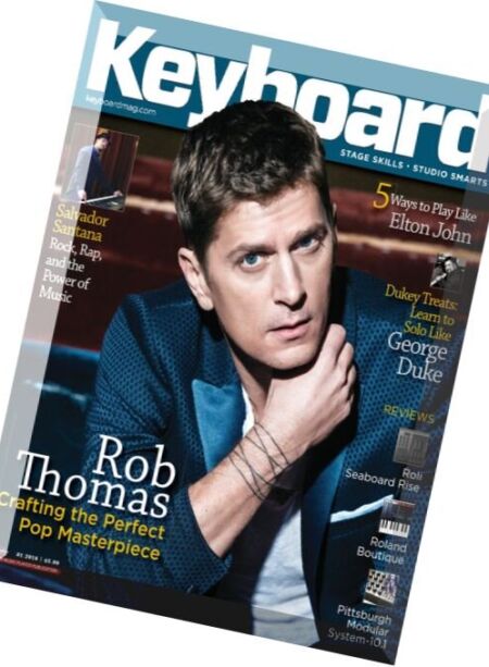 Keyboard Magazine – January 2016 Cover