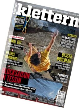 Klettern – Nr.2 2016