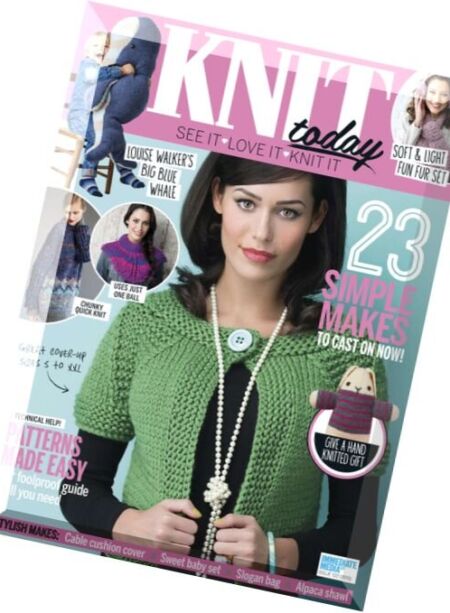 Knit Today – March 2016 Cover