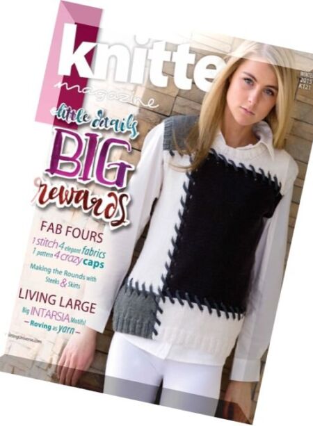 Knitter Magazine – Winter 2015-2016 Cover