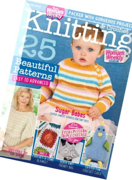 Knitting & Crochet from Woman’s Weekly – March 2016 Cover